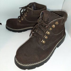 Steph Brown Boots Genuine Upper Leather Size 6 1/2